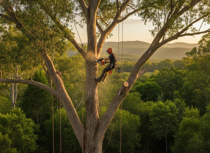 Tree Removal performed by Yarra Ranges Foothills Arborist in the Yarra Ranges Foothills